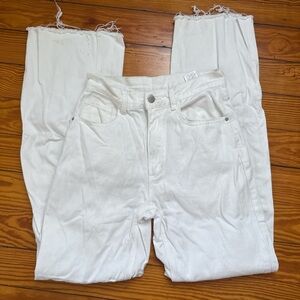 SHEIN White Denim Jeans